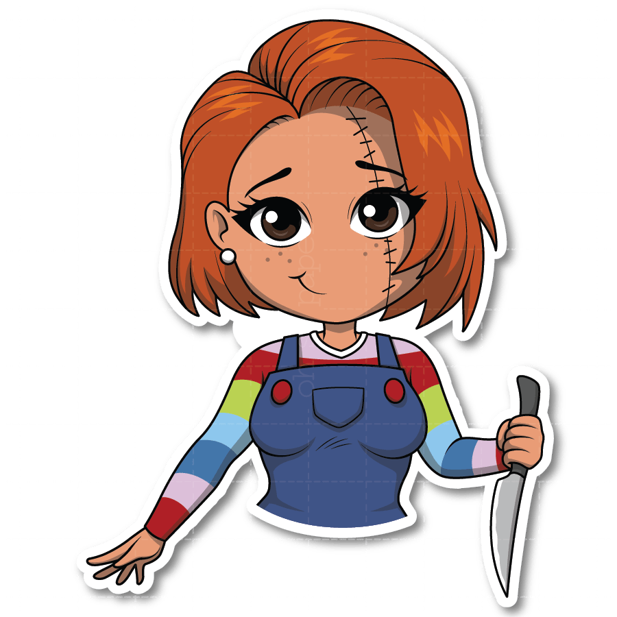 Horror Show - Playtimes Over Die Cut Sticker - ohsopaper
