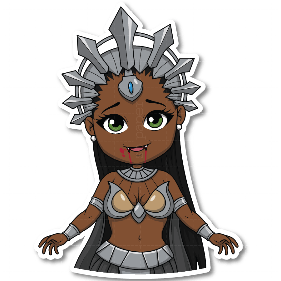Horror Show - The Queen Die Cut Sticker - ohsopaper