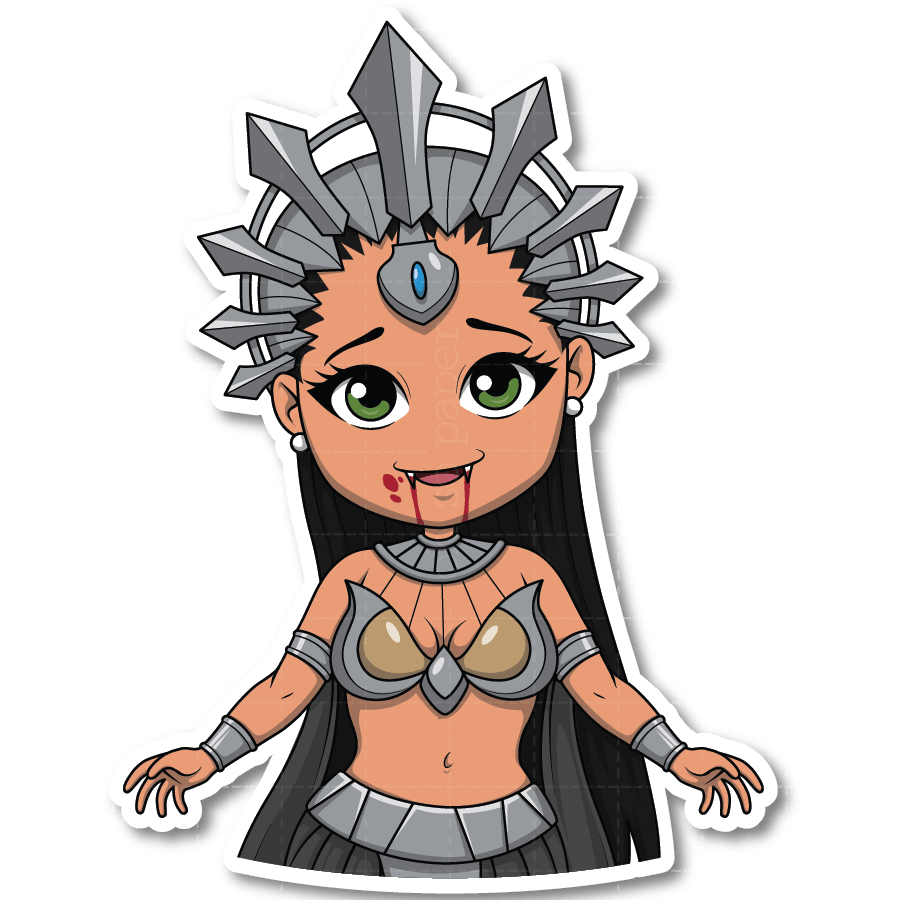 Horror Show - The Queen Die Cut Sticker - ohsopaper