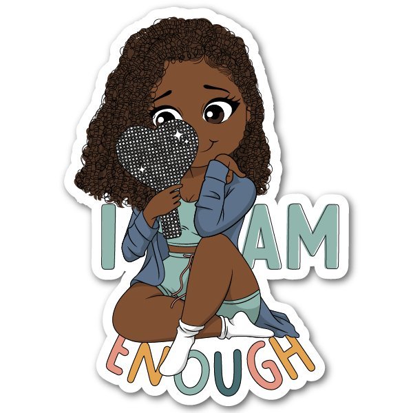 I am Enough Magnet - ohsopaper