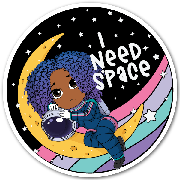 I Need Space Magnet - ohsopaper