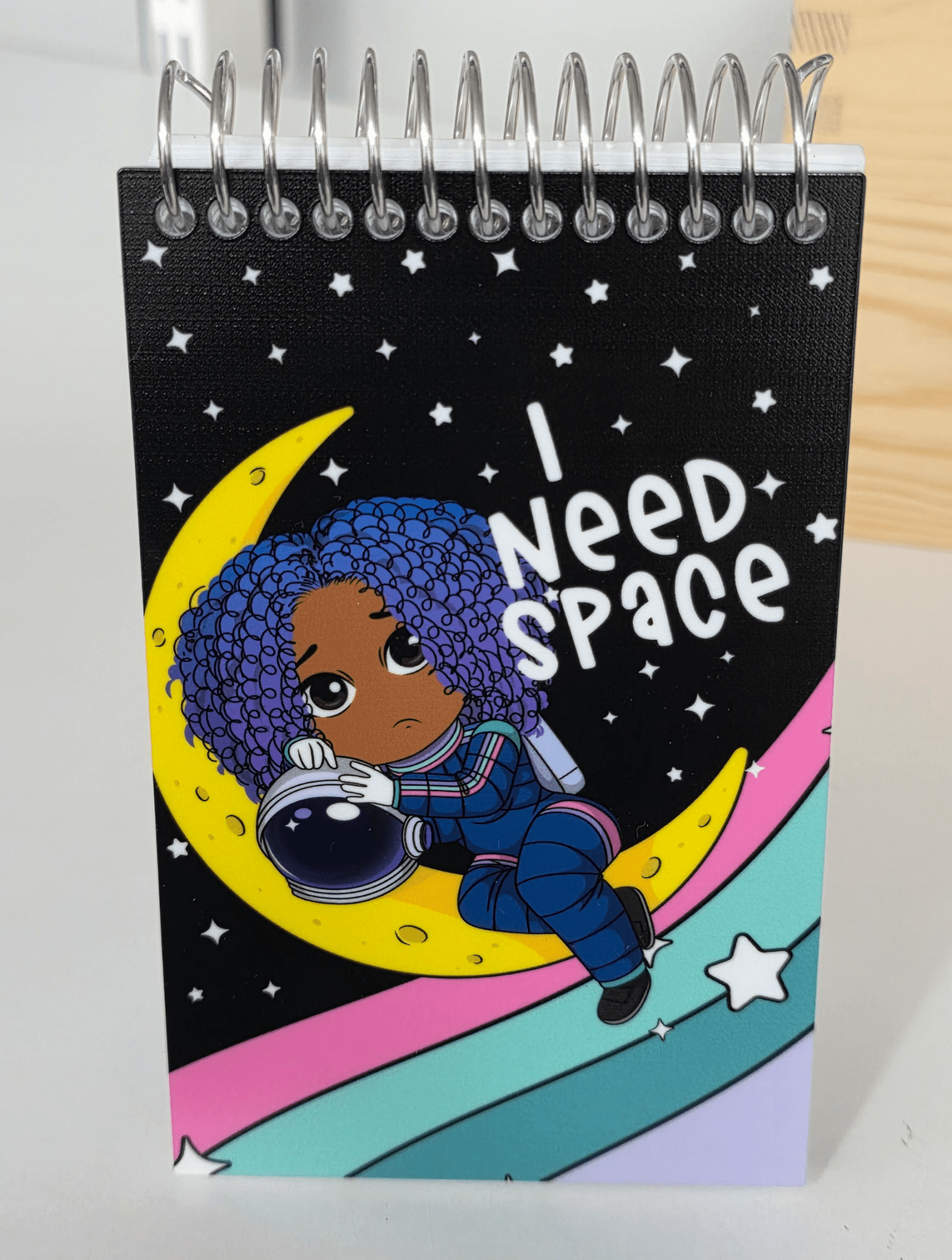 I Need Space Notebook Mini - 3.5 x 5.5in - ohsopaper
