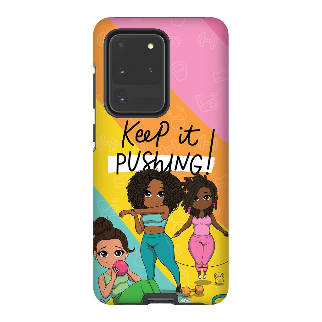 Keep It Pushing Tough Phone Cases - ohsopaper