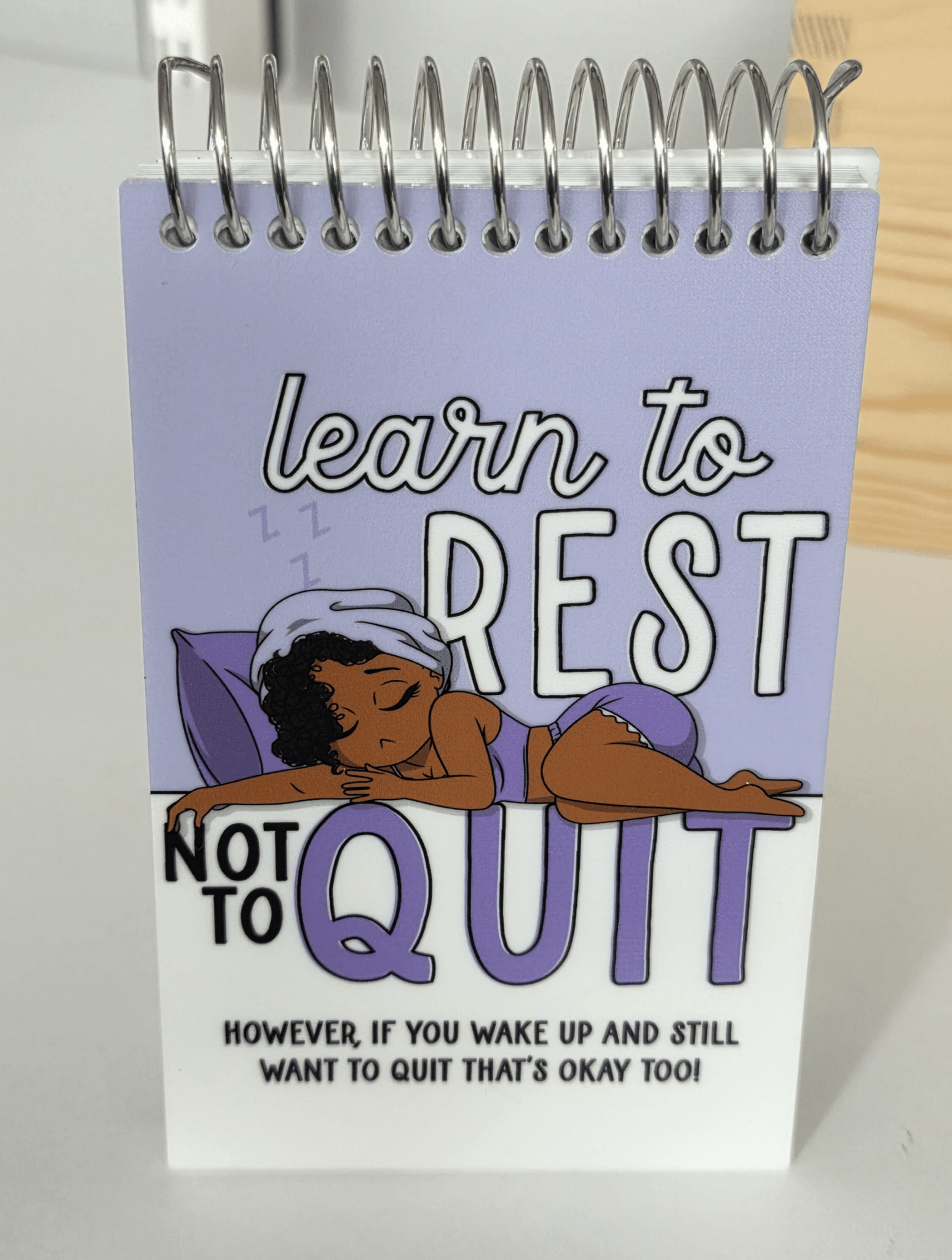 Learn To Rest Notebook Mini - 3.5 x 5.5in - ohsopaper
