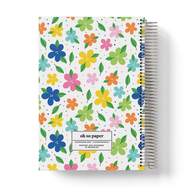 Little Blooms Personalized Notebook - ohsopaper