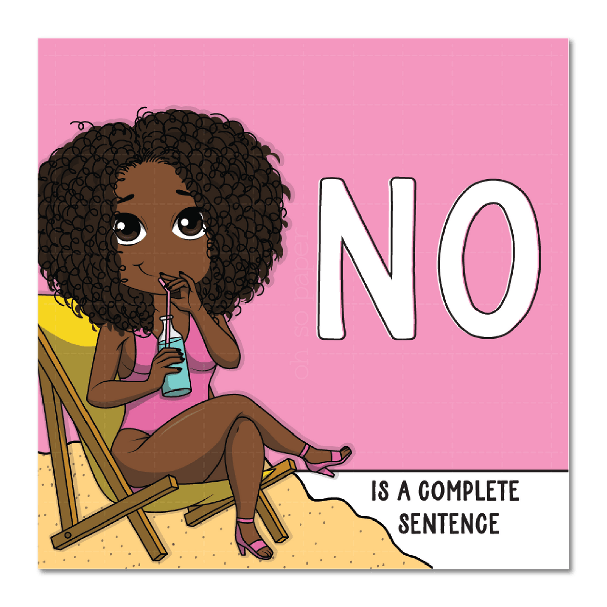 No Die Cut Sticker - ohsopaper