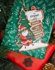 North Pole Family Personalized Ornament - ohsopaper