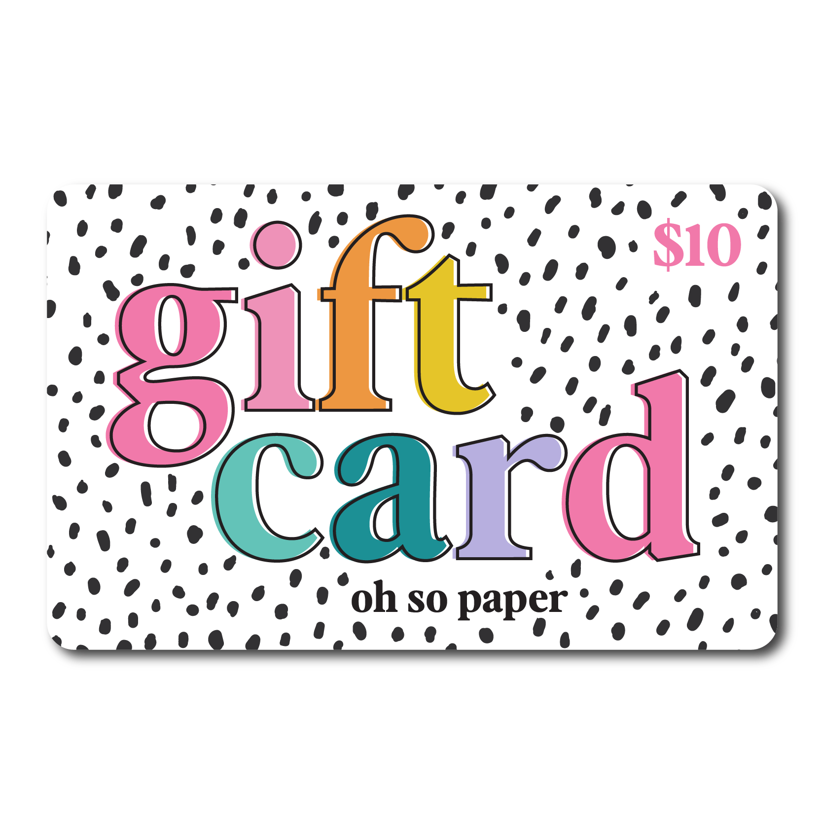 Oh So Paper Gift Card - ohsopaper