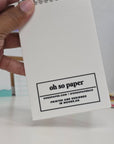 Opinions Notebook Mini - 3.5 x 5.5in - ohsopaper