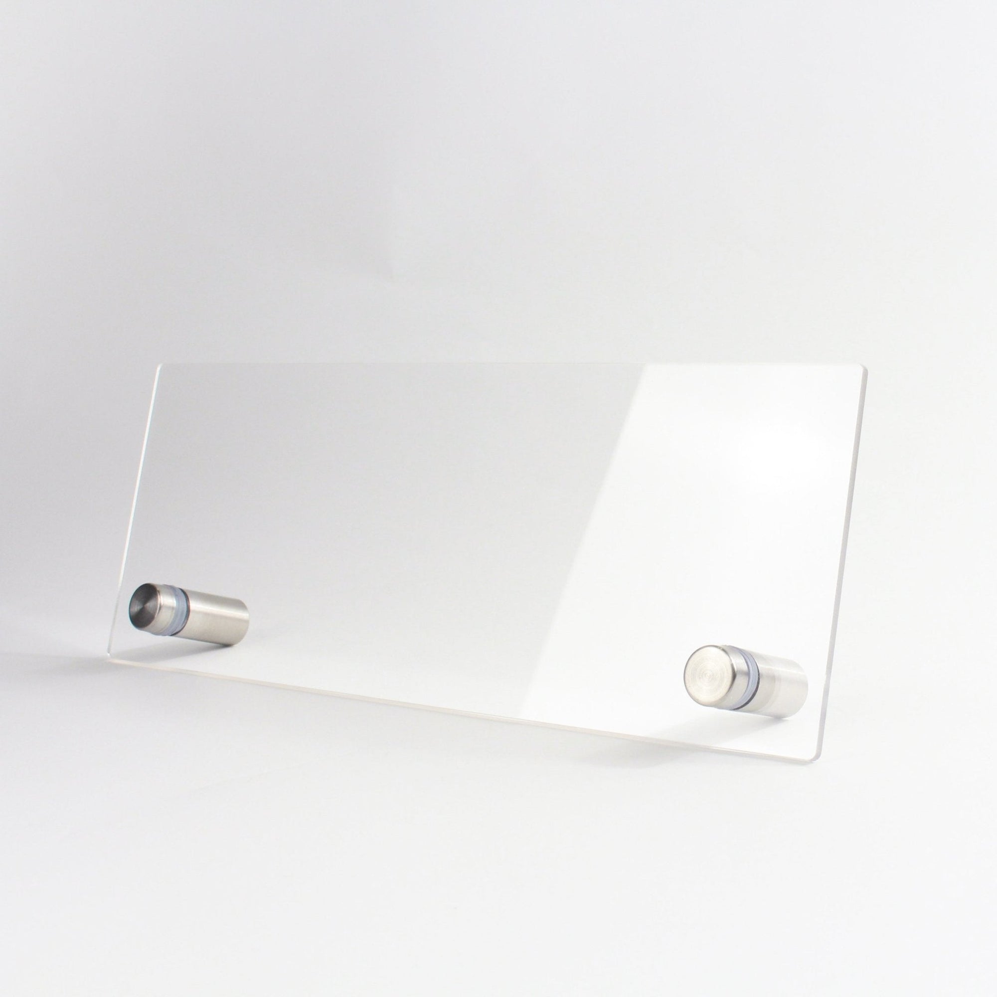 Personalized Acrylic Desk Name Plate - 7.87in x 3in - ohsopaper