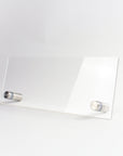 Personalized Acrylic Desk Name Plate - 7.87in x 3in - ohsopaper