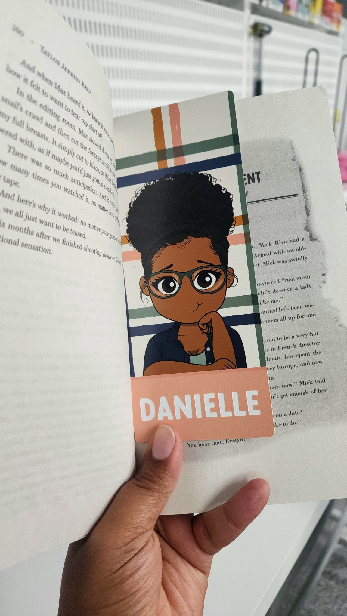 Personalized BIG Chunky Bookmark - ohsopaper