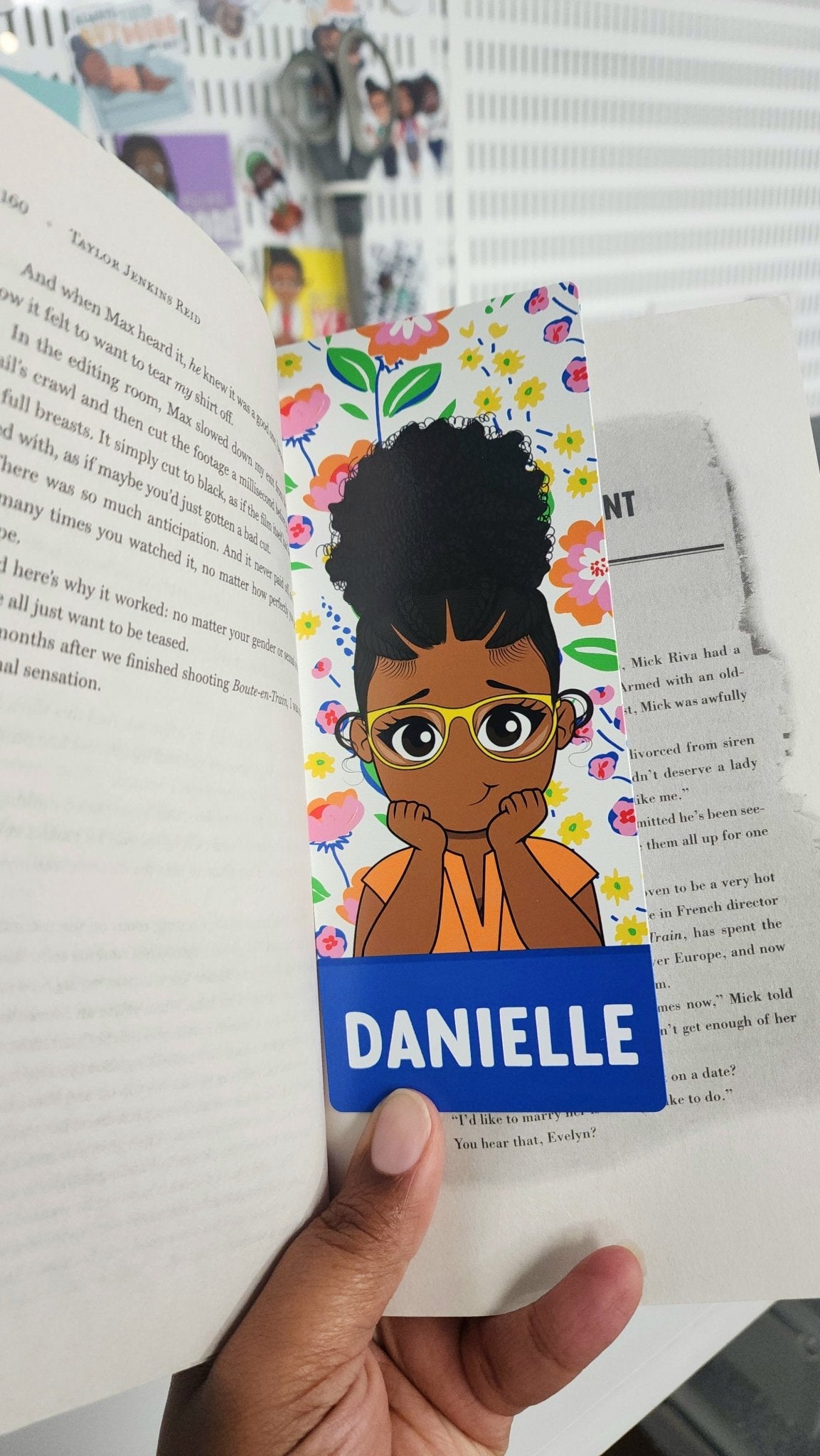 Personalized BIG Chunky Bookmark - ohsopaper