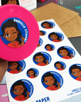 Personalized Circle Labels - 54 - ohsopaper