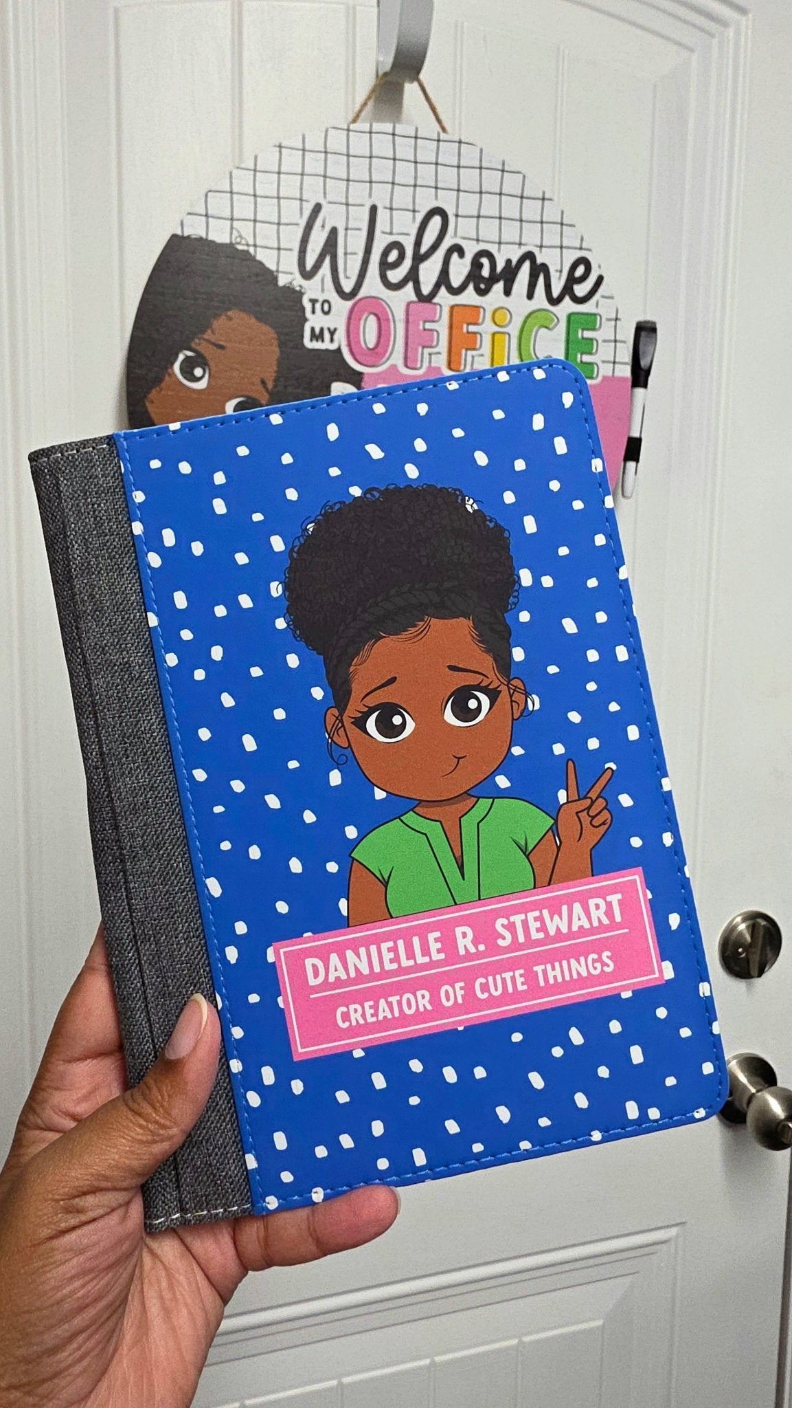 Personalized Padfolio - 7 x 9 - ohsopaper