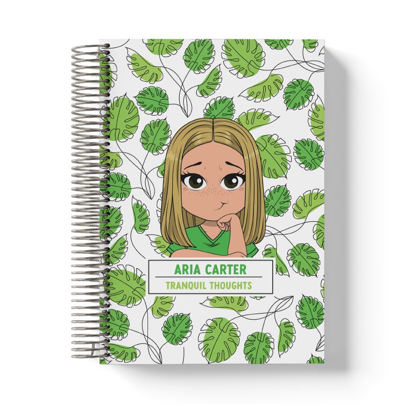 Plant Lady Personalized Notebook - ohsopaper