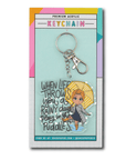 Play In Puddles Acrylic Keychain - ohsopaper