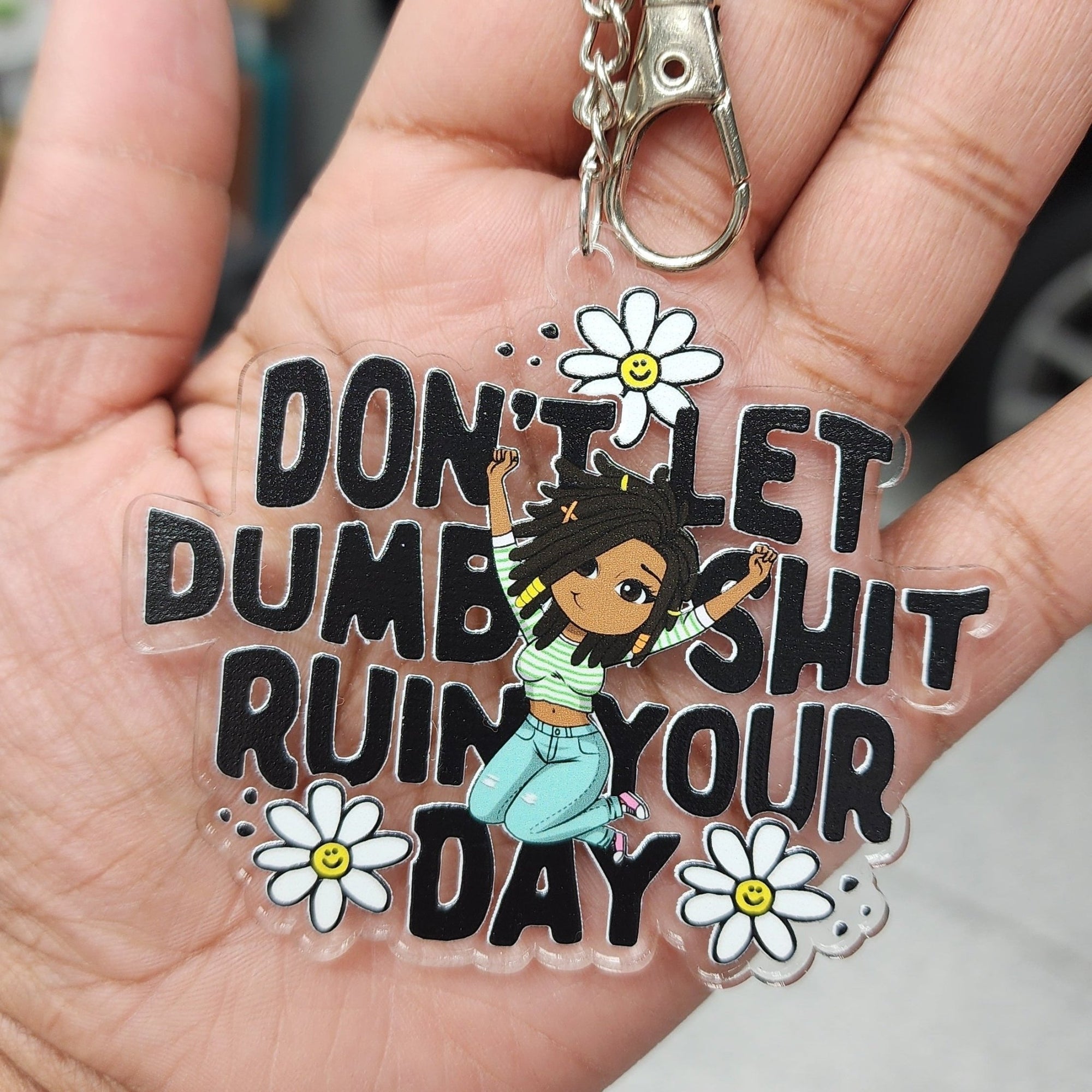 Ruin Your Day Acrylic Keychain - ohsopaper