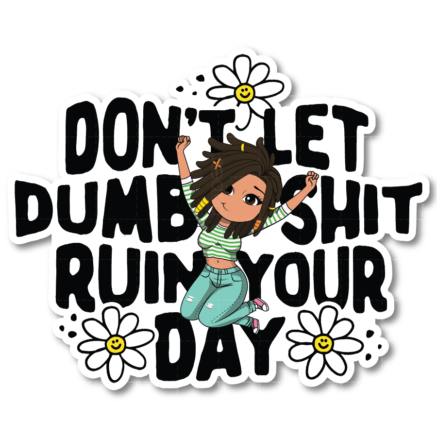 Ruin Your Day Die Cut Sticker - ohsopaper