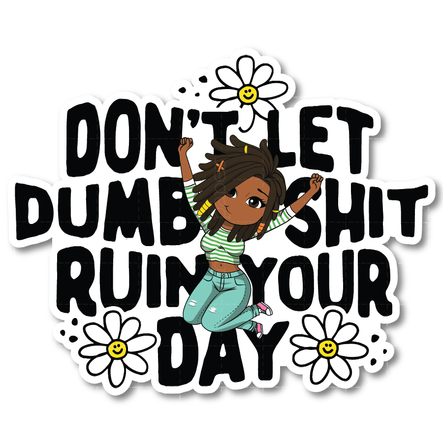 Ruin Your Day Die Cut Sticker - ohsopaper
