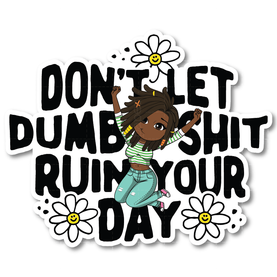 Ruin Your Day Die Cut Sticker - ohsopaper