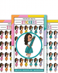 S006 - Mini Friend® Big Pencil Planner Stickers - ohsopaper