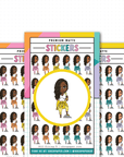 S020 - Mini Friend® Hiking Planner Stickers - ohsopaper