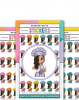 S035 - Mini Friend® In the Kitchen Planner Stickers - ohsopaper