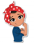 She's Got This Die Cut Sticker - ohsopaper