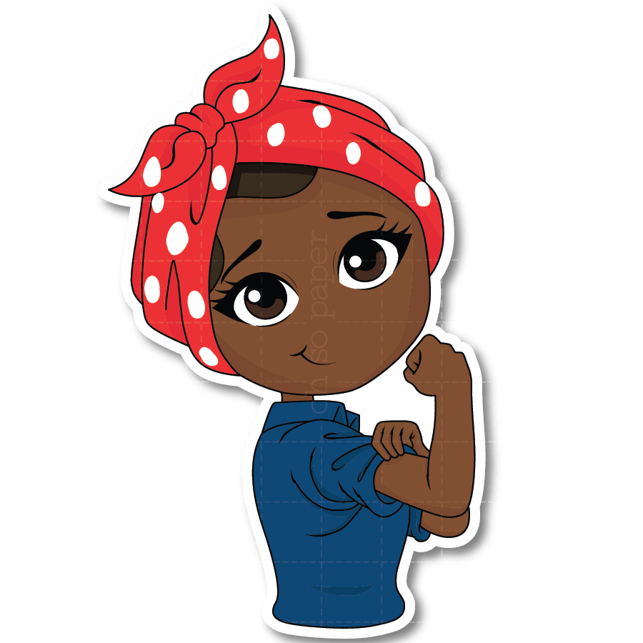 She's Got This Die Cut Sticker - ohsopaper