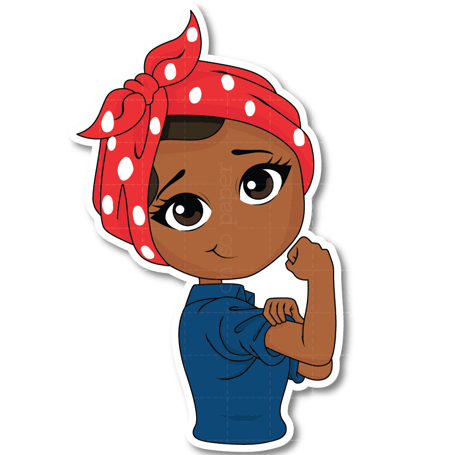 She's Got This Die Cut Sticker - ohsopaper