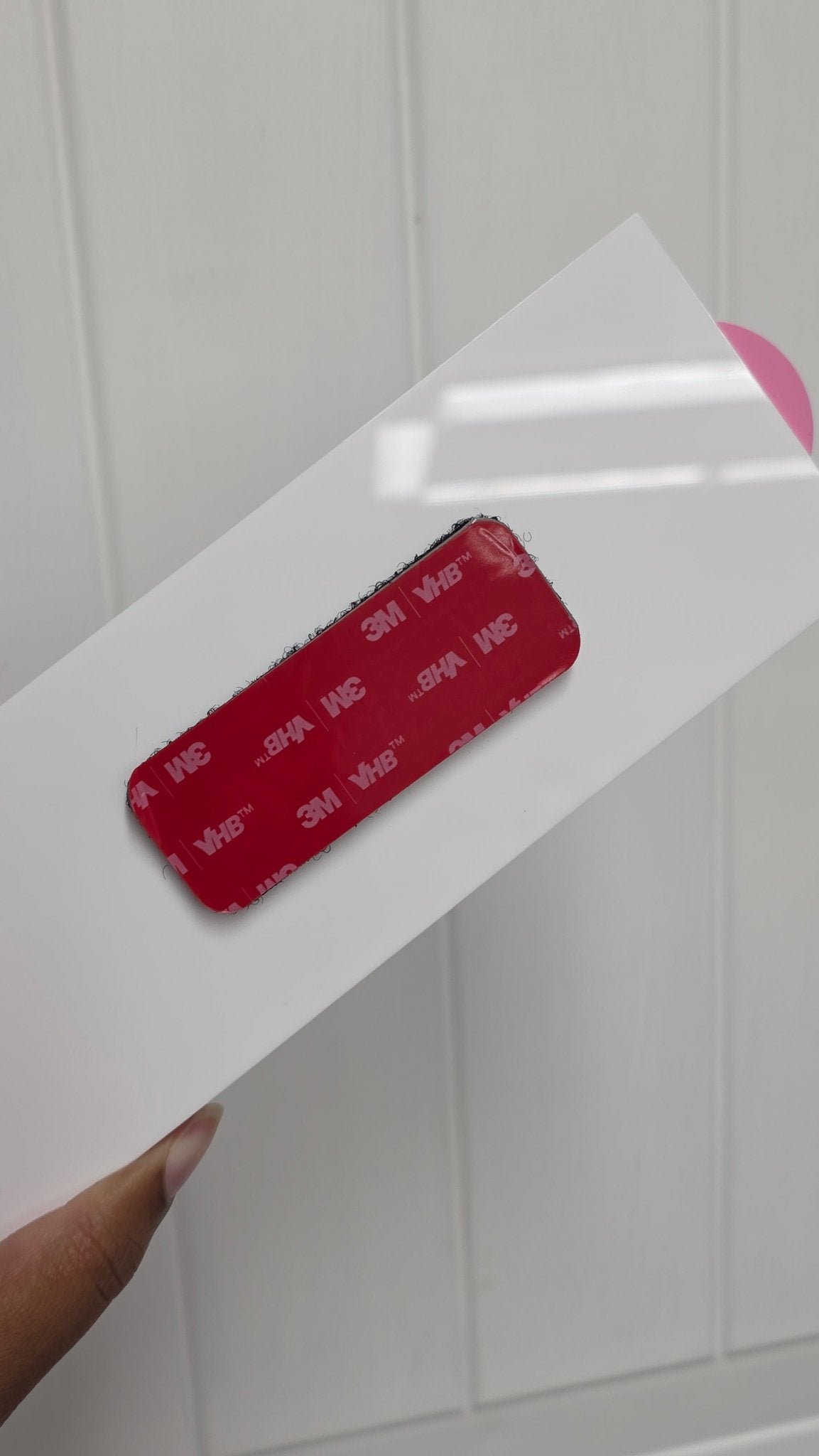 Simple Personalized Acrylic Status Spinner- 8.3in x 3in - ohsopaper