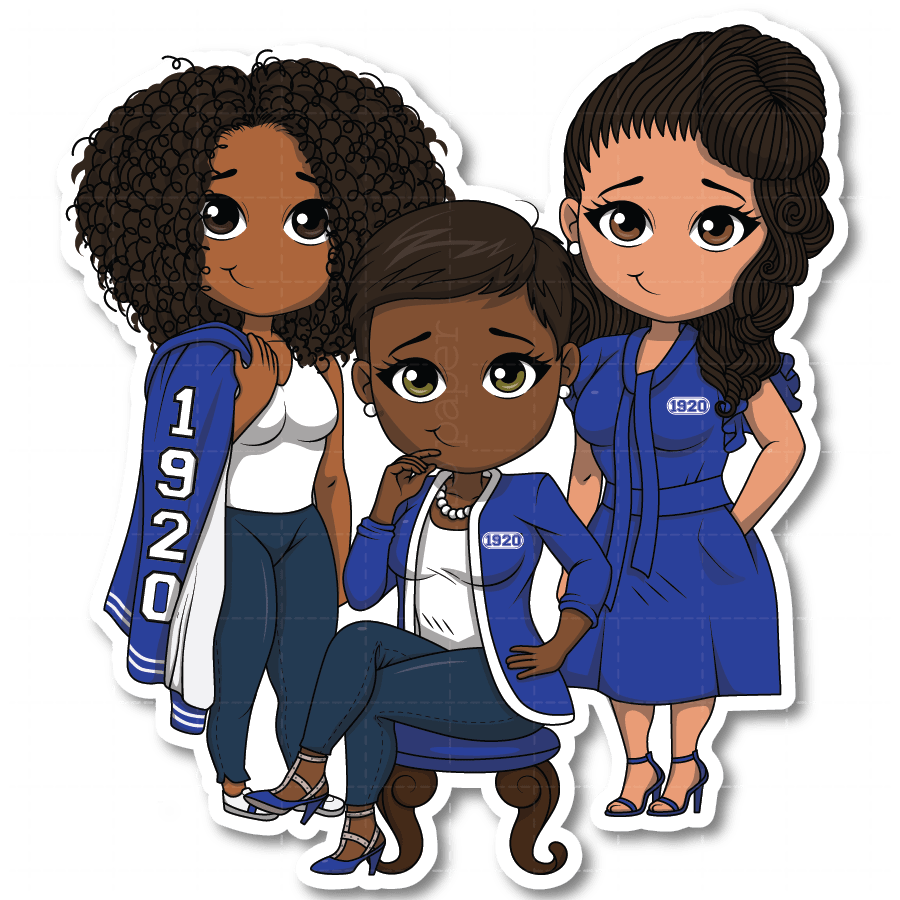 Sorority Row 1920 Die Cut Sticker - ohsopaper
