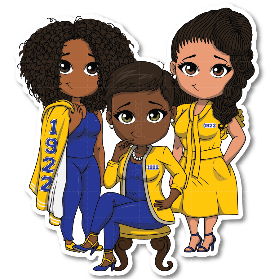 Sorority Row 1922 Die Cut Sticker - ohsopaper
