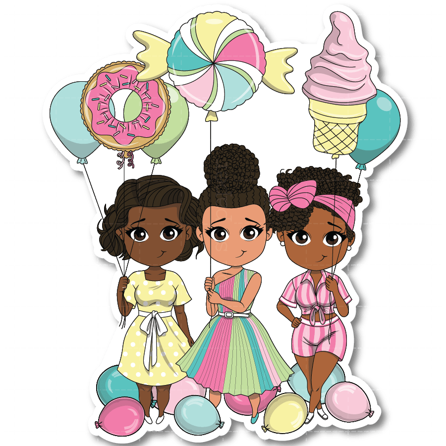 Sweet Tooth Die Cut Sticker - ohsopaper