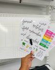 Weekly Dry Erase Magnetic Board Set - AS IS - ohsopaper