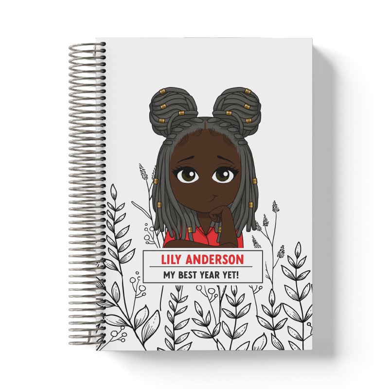 Wildflower Personalized Notebook - ohsopaper