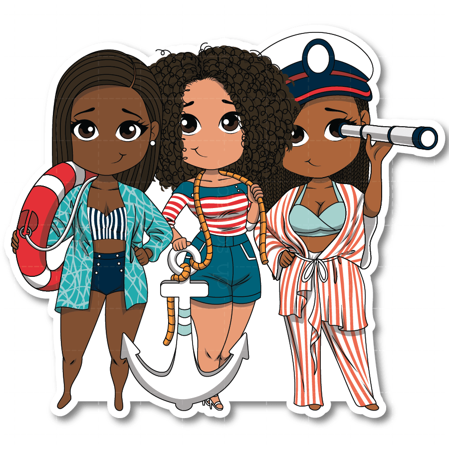 Yacht Life Die Cut Sticker - ohsopaper
