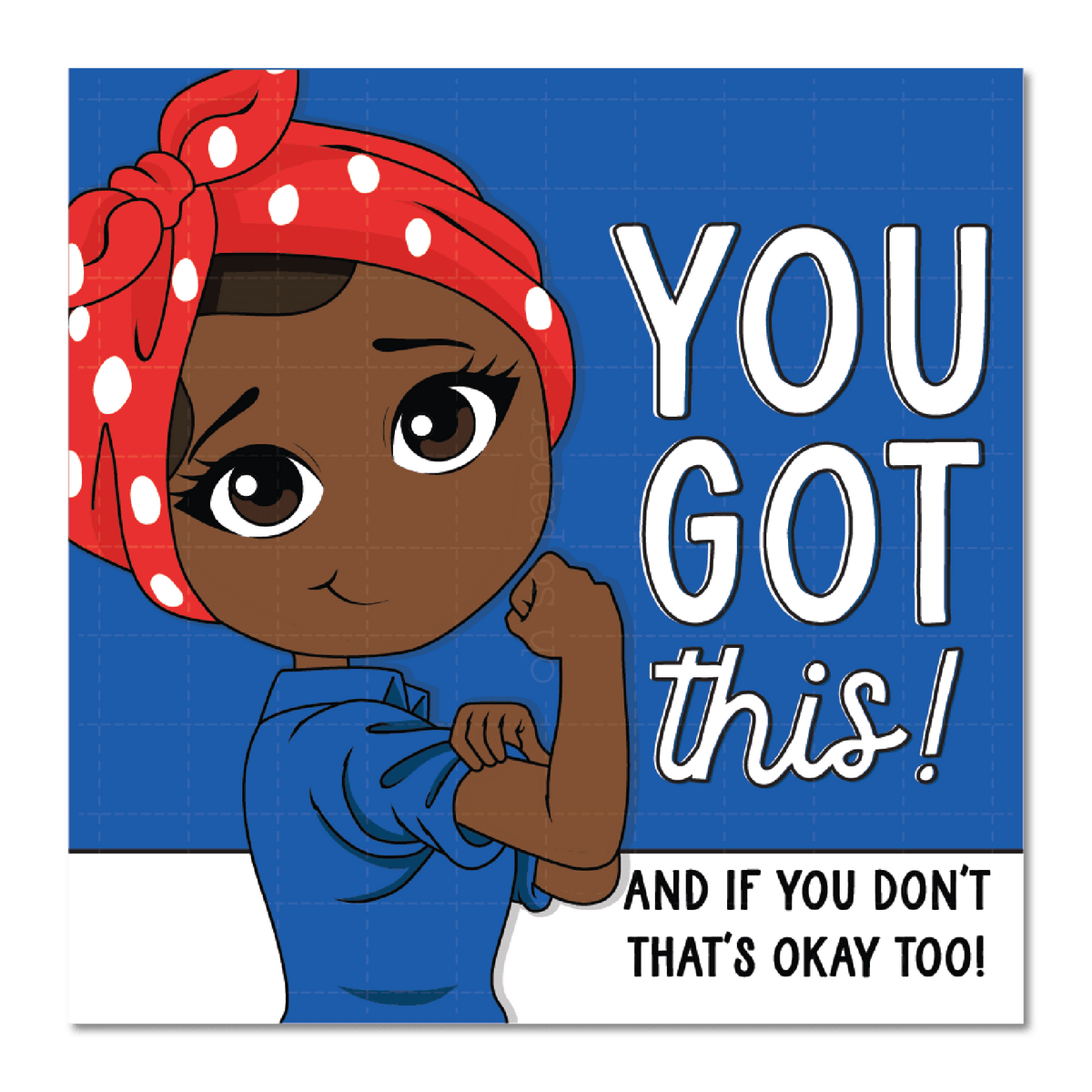 You Got This Die Cut Sticker - ohsopaper