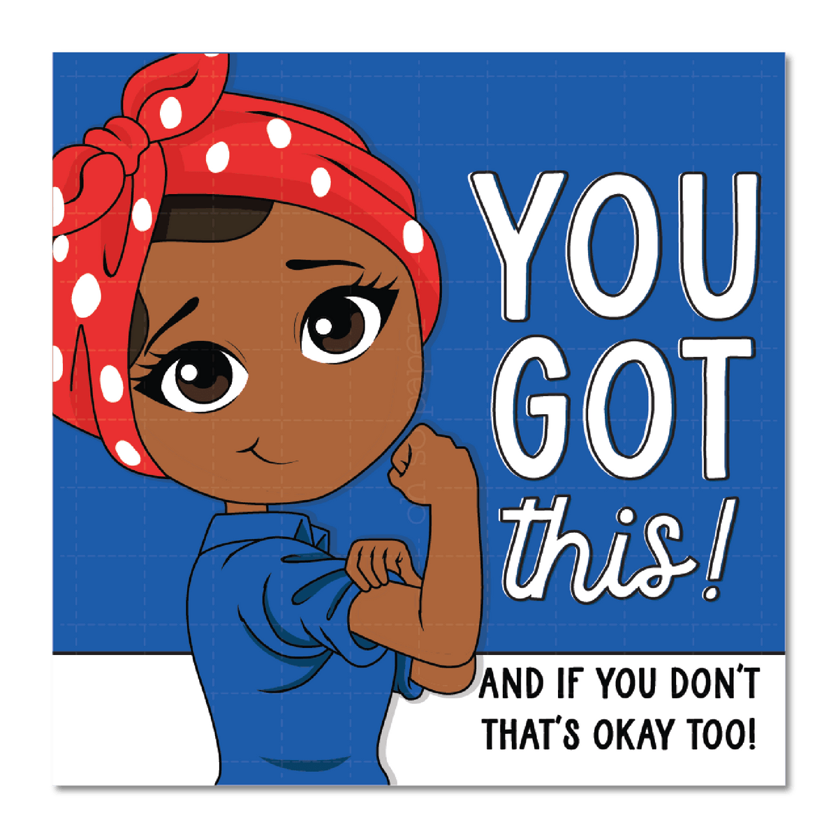 You Got This Die Cut Sticker - ohsopaper