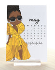 2024 Mini Friend® Desktop Calendar Cards - ohsopaper