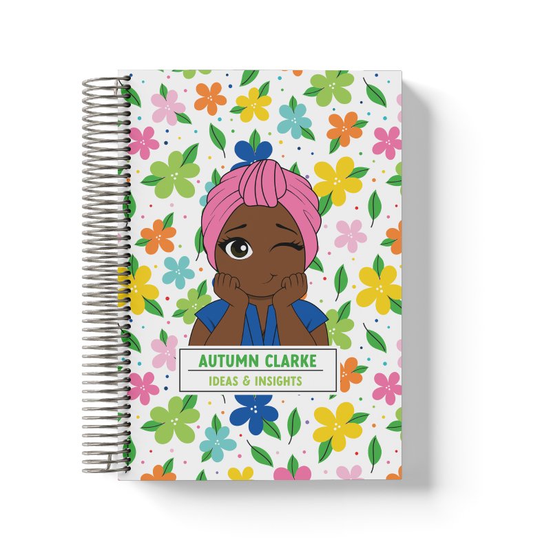 Little Blooms Personalized Notebook Journal - ohsopaper