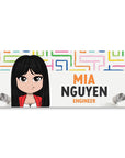 The Labyrinth Personalized Desk Name Plate - Acrylic - ohsopaper
