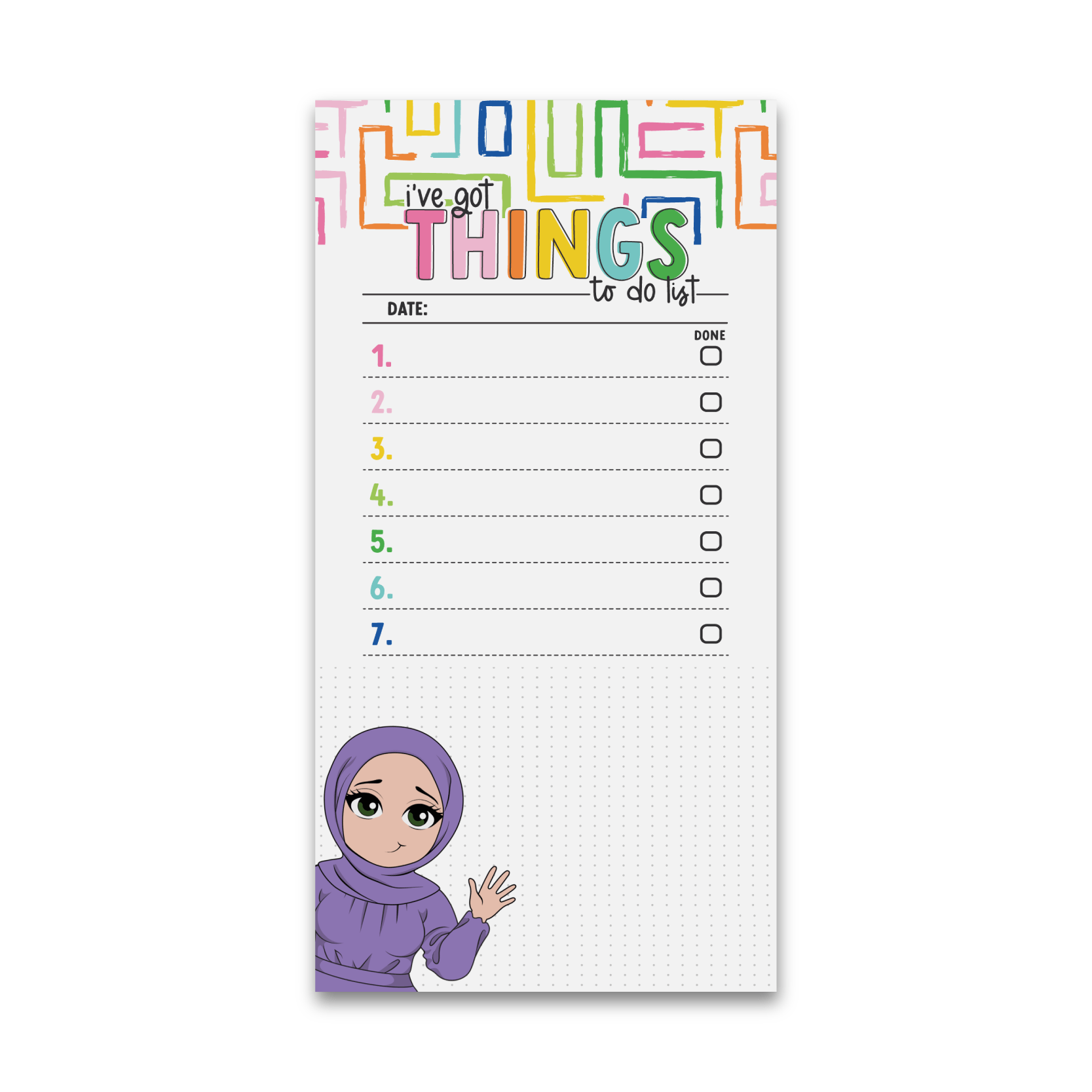 The Labyrinth Personalized List Pad Set of 2 - ohsopaper