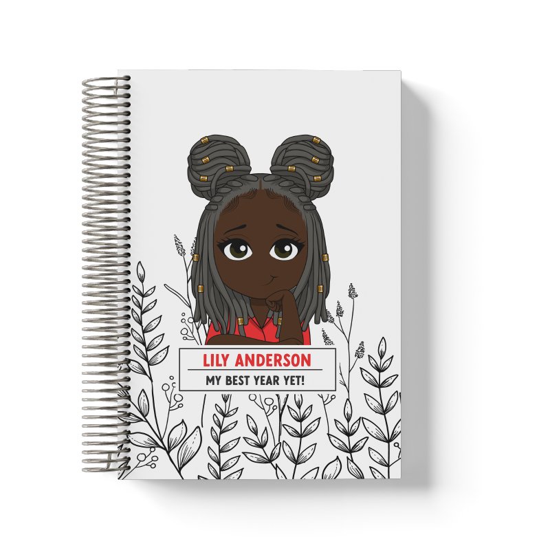 Wildflower Personalized Notebook Journal - ohsopaper